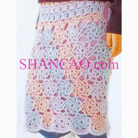 Crochet skirt,crocheted skirt,crochet bed skirt,knit skirts,crochet skirt set 620004